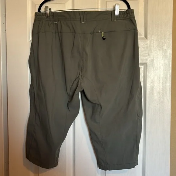 Killtec women’s olive green capri hiking pants size 14 - Picture 6 of 9